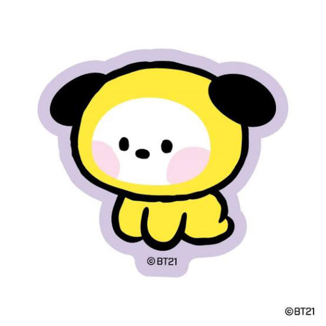 防弾少年団(BTS)(ボウダンショウネンダン)のBTS ダイカットステッカーミニ　TATA CHIMMY MANG RJ 公式 エンタメ/ホビーのタレントグッズ(アイドルグッズ)の商品写真