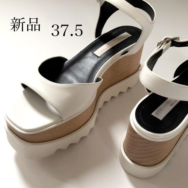 国内初の直営店 新品/37.5 - McCartney Stella ステラ ホワイト 白