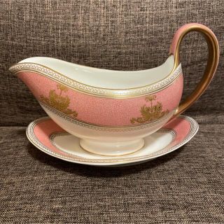 ウェッジウッド(WEDGWOOD)のウェッジウッド　コロンビア　パウダーピンク　ソースボード(食器)