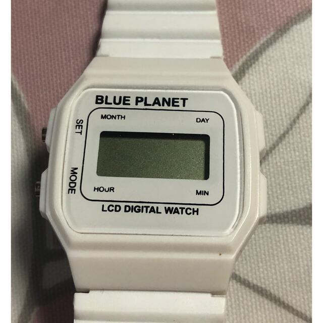 デジタル時計 レディースのファッション小物(腕時計)の商品写真