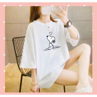 新品韓国　トップス　お洒落ティシャツ　半袖　Tシャツ(Tシャツ(半袖/袖なし))