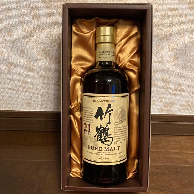 食品/飲料/酒竹鶴21年 700ml 箱付き