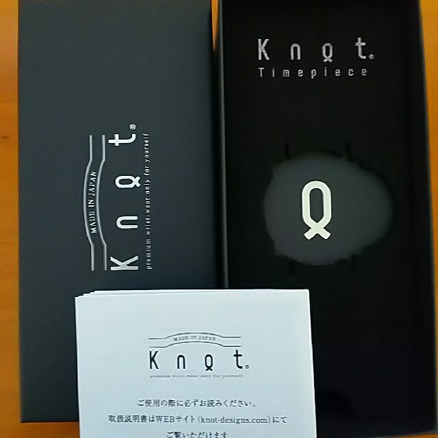 KNOT(ノット)のknot  CC-39SVIV クロノグラフ 箱付き 電池交換済み メンズの時計(腕時計(アナログ))の商品写真