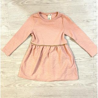 エイチアンドエム(H&M)のH♡K様 専用 キレイめワンピース くすみピンク 100 110(ワンピース)