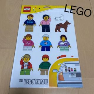 レゴ(Lego)の新品 未開封　希少　LEGO レゴ　カーステッカー　シール　ステッカー　車シール(キャラクターグッズ)