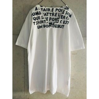 マルタンマルジェラ(Maison Martin Margiela)の【★激希少★正規★メンズM★】マルタンマルジェラ フランス語 エイズ Tシャツ(Tシャツ/カットソー(半袖/袖なし))