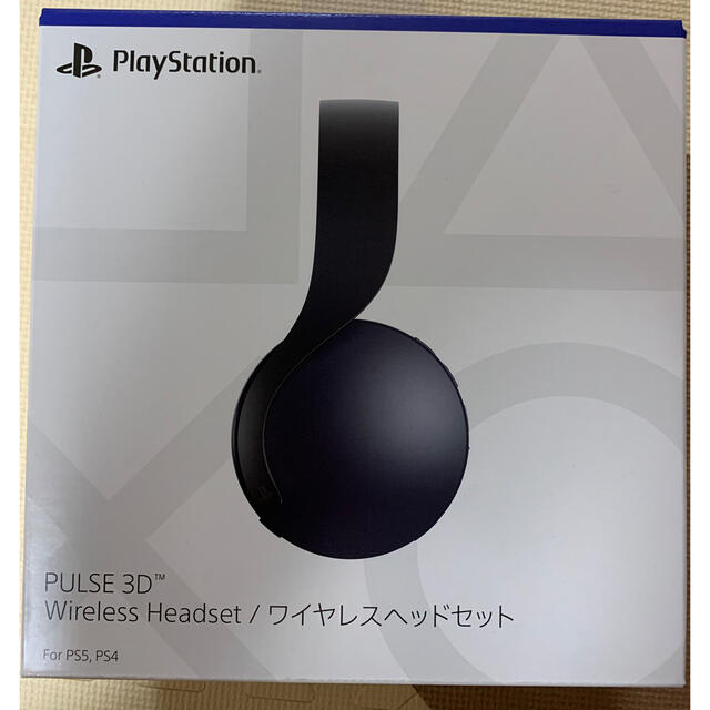 ps5 ワイヤレスヘッドセット　ブラック