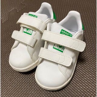 アディダス(adidas)のスタンスミス 12センチ グリーン(スニーカー)