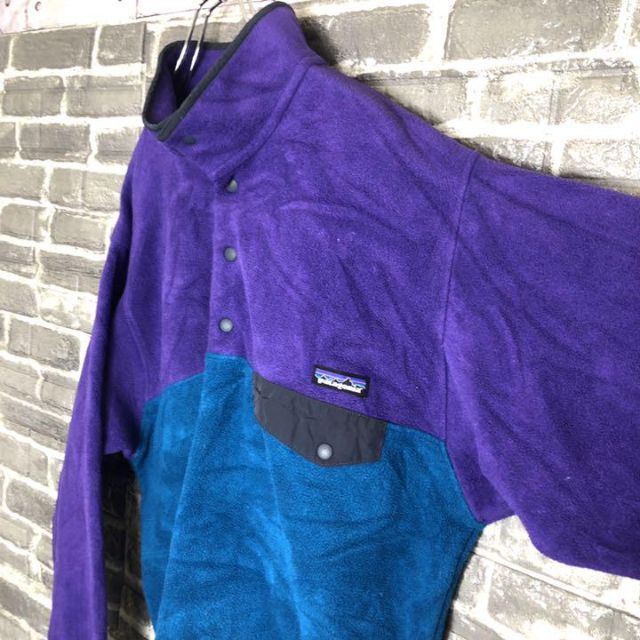 patagonia(パタゴニア)のパタゴニア☆シンチラスナップT フリース ゆるだぼ 90s古着アウトドア v59 メンズのジャケット/アウター(ブルゾン)の商品写真