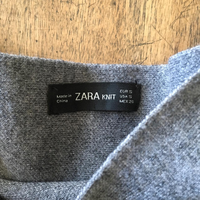 ZARA(ザラ)の美品 ニットフレアスカート S ザラ レディースのスカート(ミニスカート)の商品写真