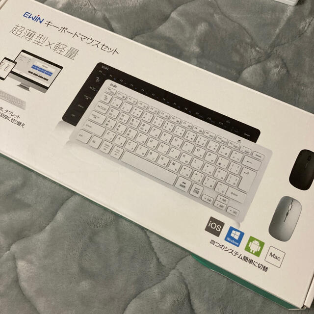 EWiN キーボードマウスセット スマホ/家電/カメラのPC/タブレット(PC周辺機器)の商品写真