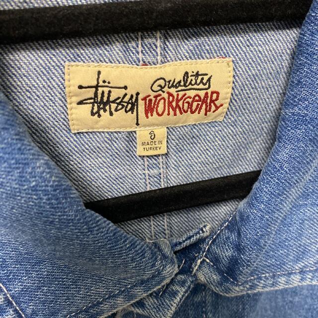 STUSSY(ステューシー)のSTUSSY DENIM CHORE JACKET デニムジャケット メンズのジャケット/アウター(Gジャン/デニムジャケット)の商品写真