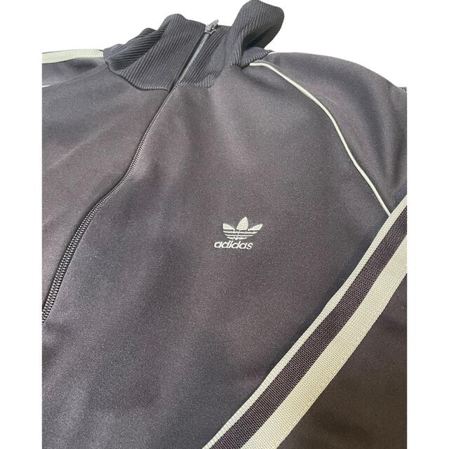 在原みゆ紀着用 70s 80s adidas デサント ジャージ 茶 ブラウン