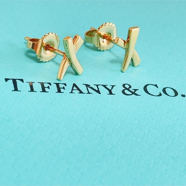 【即日発送】 Tiffany & ピアス　K18 キス　X ティファニーパロマ・ピカソ TIFFANY&Co. - Co. ピアス