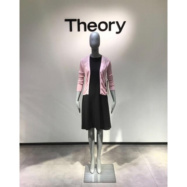 値下げ！2019SS❤︎theory/レーヨン ドレープ リブ カーディガン