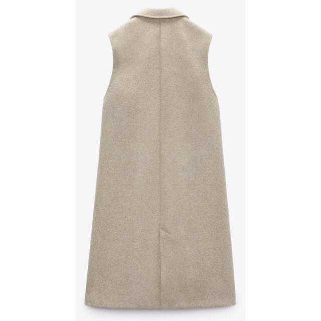 新品超歓迎 ZARA - ZARA ダブルブレストソフトベスト 正規品 ロングベストの通販 by あかさ|ザラならラクマ 即納大特価