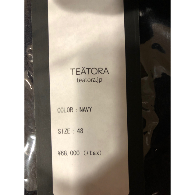 【新品未使用】TEATORA テアトラ　WALLET COAT ネイビー