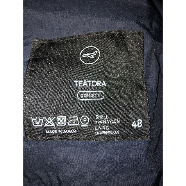 【新品未使用】TEATORA テアトラ　WALLET COAT ネイビー