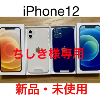 アイフォーン(iPhone)のiPhone12 128GB ブルー／64GB ホワイト(スマートフォン本体)