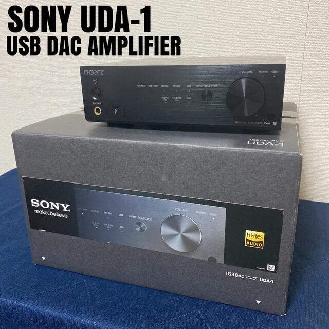 SONY(ソニー)の【美品】SONY UDA-1 USB DAC アンプ ハイレゾ対応 スマホ/家電/カメラのオーディオ機器(アンプ)の商品写真