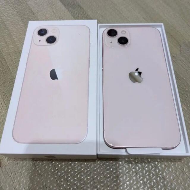 Apple(アップル)の【新品】iPhone13 / 128GB / ピンク/SIMフリー スマホ/家電/カメラのスマートフォン/携帯電話(スマートフォン本体)の商品写真