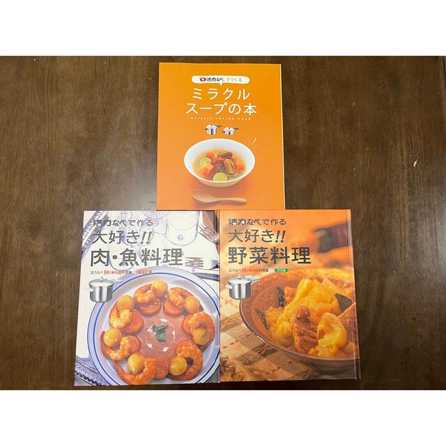 ゼロ活力なべ　レシピ本　２冊 エンタメ/ホビーの本(料理/グルメ)の商品写真