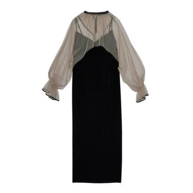 Ameri VINTAGE】MANY WAY TULLE VEIL DRESS Ameri VINTAGE】MANY WAY TULLE VEIL DRESS