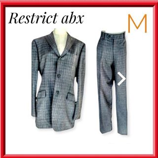 エービーエックス(abx)の✿極美品✿スーツRestrict abx.チェック柄ジャケット パンツ メンズ(セットアップ)