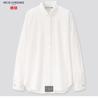 ユニクロ(UNIQLO)のむむむ様専用  UNIQLO イネスコットンツイルシャツ(シャツ/ブラウス(長袖/七分))