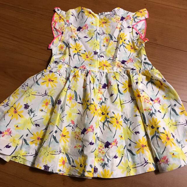 PETIT BATEAU - 試着のみ プチバトー 花柄ワンピース サイズ3ans/95cm