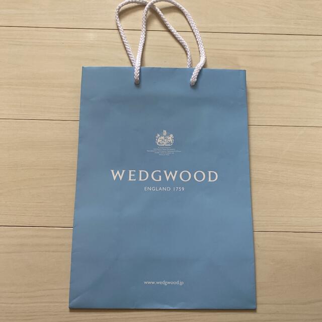 WEDGWOOD(ウェッジウッド)の新品 ウェッジウッド ショップ袋 紙袋 レディースのバッグ(ショップ袋)の商品写真