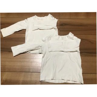 ユニクロ(UNIQLO)のユニクロ　リブハイネック　トップス(Tシャツ/カットソー)