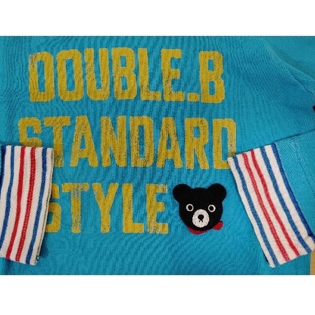 DOUBLE.B(ダブルビー)のDOUBLE.B　パーカー キッズ/ベビー/マタニティのキッズ服男の子用(90cm~)(Tシャツ/カットソー)の商品写真