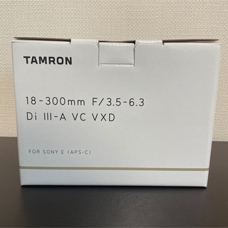 タムロン(TAMRON)の【新品未開封】タムロン18-300mm F/3.5-6.3Di III-A (レンズ(ズーム))