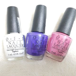 オーピーアイ(OPI)のOPI ネイルカラー ３本セット 【c】(マニキュア)