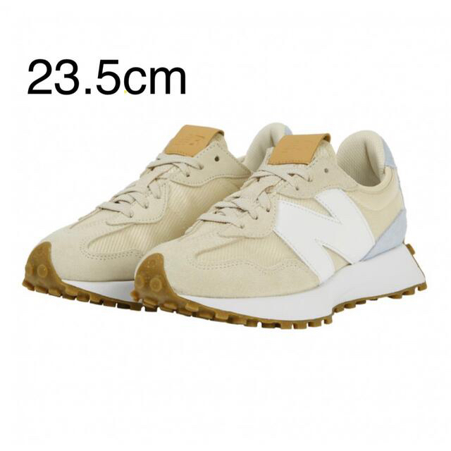 New Balance(ニューバランス)のニューバランス WS327 RB ベージュ×ブルー 23.5cm レディースの靴/シューズ(スニーカー)の商品写真