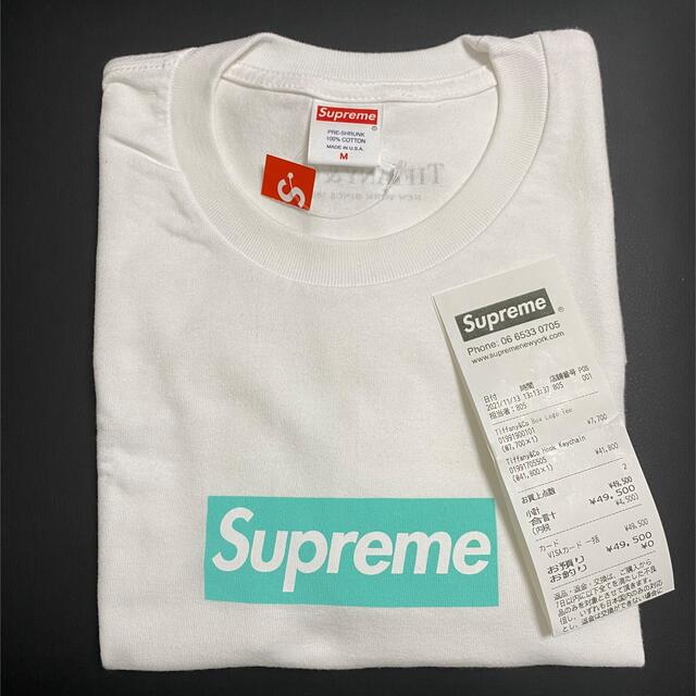 Supreme × Tiffany&Co  Box Logo Tee ボックスメンズ