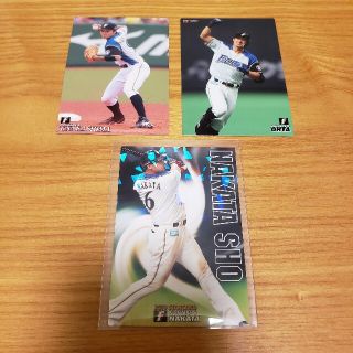 ホッカイドウニホンハムファイターズ(北海道日本ハムファイターズ)のプロ野球チップス2019年 北海道日本ハムファイターズ「中田翔」＋おまけ(シングルカード)