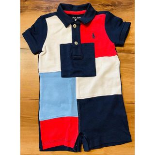 ポロラルフローレン(POLO RALPH LAUREN)のポロラルフローレン 半袖 カバーオール(カバーオール)