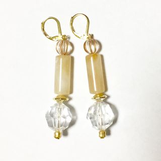 stcat風大ぶりピアス 大ぶりイヤリング(ピアス)