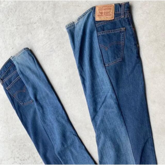 Levi's(リーバイス)の再構築 ドッキング リメイク LEVI’S リーバイス フレア デニム パンツ  メンズのパンツ(デニム/ジーンズ)の商品写真