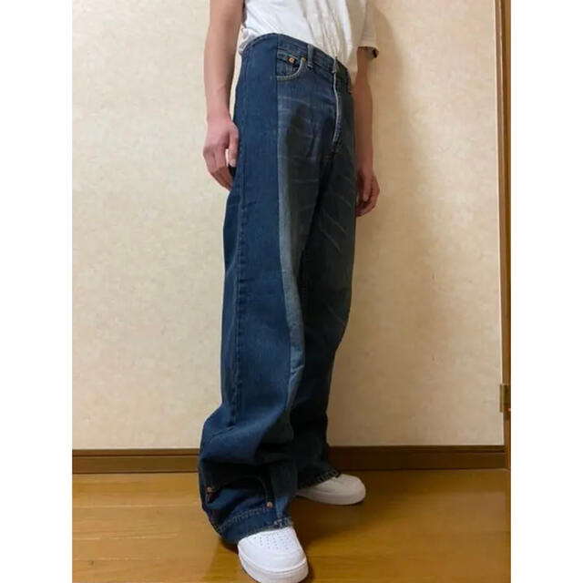 Levi's(リーバイス)の再構築 ドッキング リメイク LEVI’S リーバイス フレア デニム パンツ  メンズのパンツ(デニム/ジーンズ)の商品写真