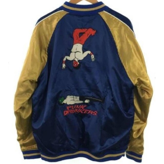 激レア 完売 パンクドランカーズ GreatMUTA スカジャンリバーシブル