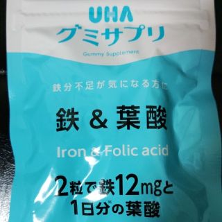 コストコ(コストコ)の【3コ】UHA味覚糖　グミサプリ　鉄＆葉酸(ビタミン)