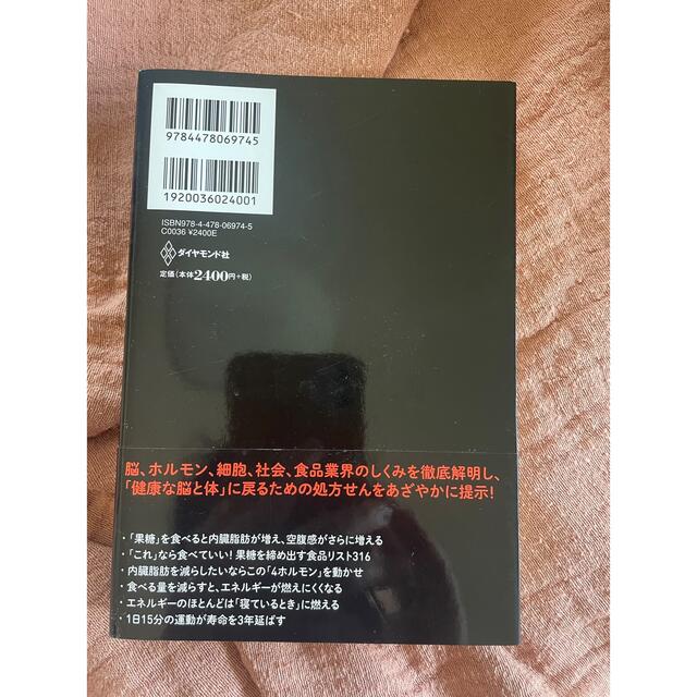 果糖中毒 １９億人が太り過ぎの世界はどのように生まれたのか？ エンタメ/ホビーの本(文学/小説)の商品写真