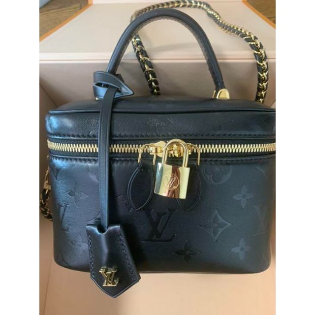 新作 LOUIS VUITTON - ルイヴィトン⭐︎バニティバッグ⭐︎ブラック