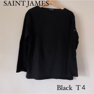 セントジェームス(SAINT JAMES)のセントジェームス　バスク　ウェッソン　ブラック  T4(カットソー(長袖/七分))