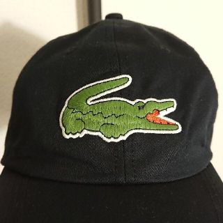 ラコステ(LACOSTE)のLACOSTE ワニロゴ刺しゅう6パネルボールキャップ(CLM1148)(キャップ)