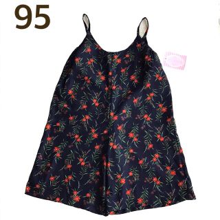 ⭕️SALE☀️【 95 】 サロペット オールインワン 花柄(パンツ/スパッツ)