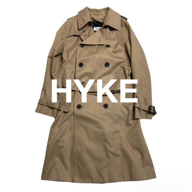 HYKE ライナー付きトレンチコート